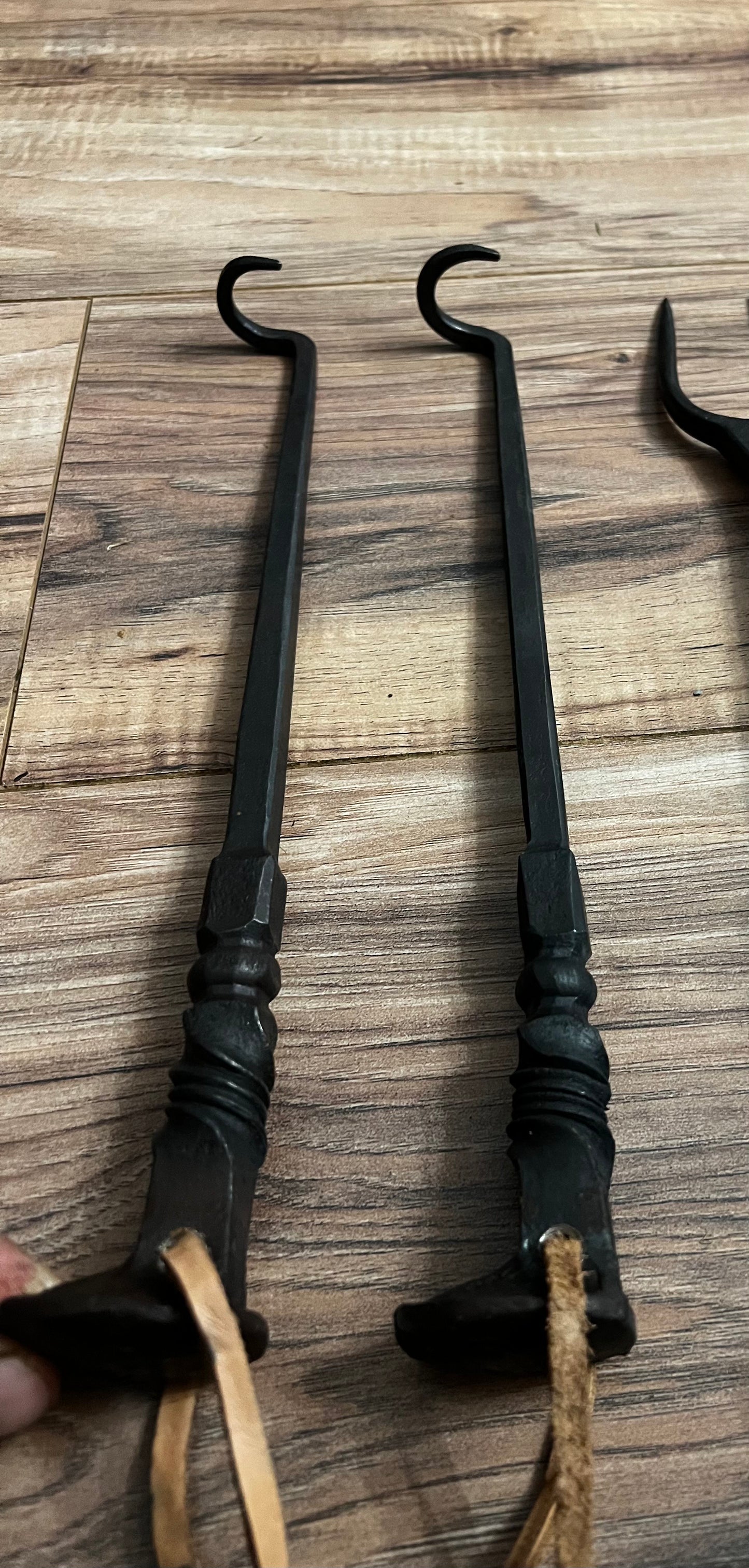 Railroad Spike Grilling Tool