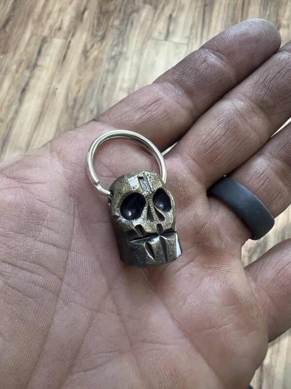 Bifrost Skull Keychain